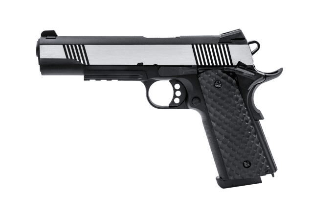 RAVEN 1911/MEU-R GBB PISTOL (SILVER|BLACK) - Airsoft 1911 Pistols - view 3