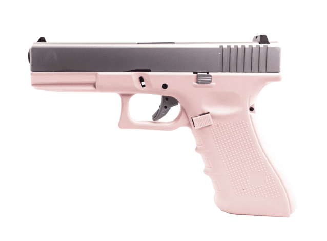 RAVEN EU7 GBB PISTOL (SILVER|PINK) - Two Tone Airsoft Gun