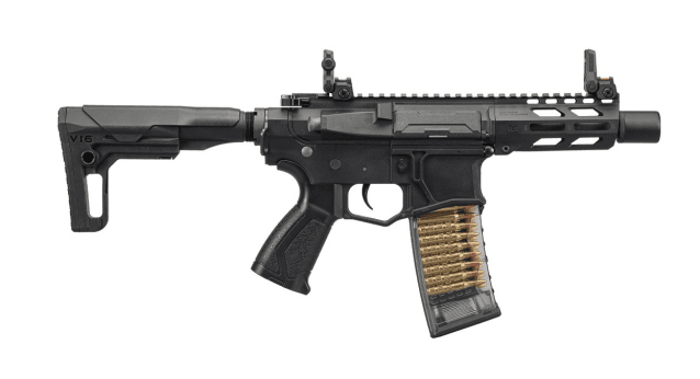 G&G CM16 BATTO (CQB - BLACK) COMBAT MACHINE AEG - G&G - view 2