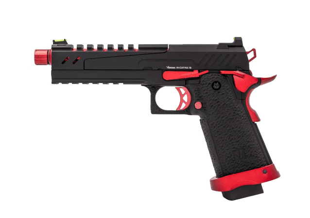 Vorsk HI-CAPA 5.1S GBB PISTOL (BLACK) (RED MATCH) - Airsoft Hi Capa Pistols - view 3