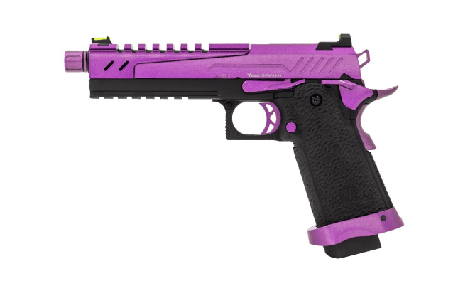 VORSK HI-CAPA 5.1S GBB PISTOL (PURPLE|BLACK) - Two Tone Airsoft Gun - view 4