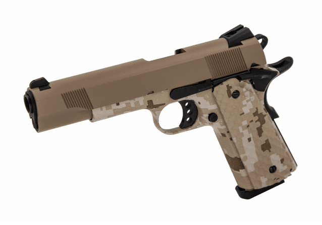 RAVEN 1911/MEU GBB PISTOL (TAN|DIGI DESERT) - Airsoft 1911 Pistols