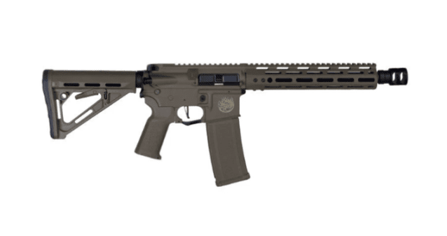 Saigo Defense KENJI KENSEI AEG Long (Tan - Inc. Lipo Battery and Charger) - All AEG Airsoft Rifles - view 2