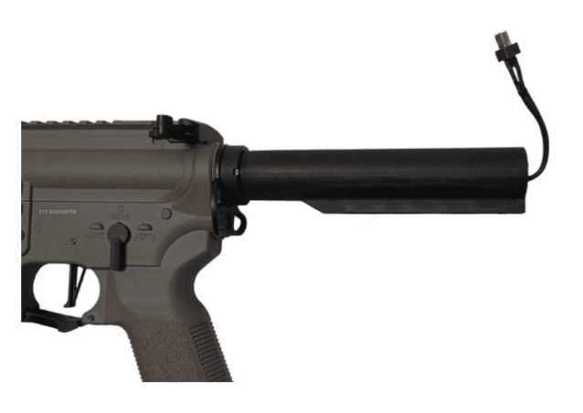 Saigo Defense KENJI KENSEI AEG Long (Tan - Inc. Lipo Battery and Charger) - All AEG Airsoft Rifles - view 3