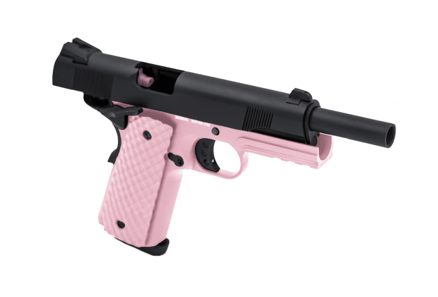 RAVEN - MEU-R (BLACK-PINK) - Airsoft 1911 Pistols - view 2