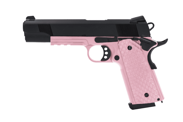 RAVEN - MEU-R (BLACK-PINK) - Airsoft 1911 Pistols - view 3