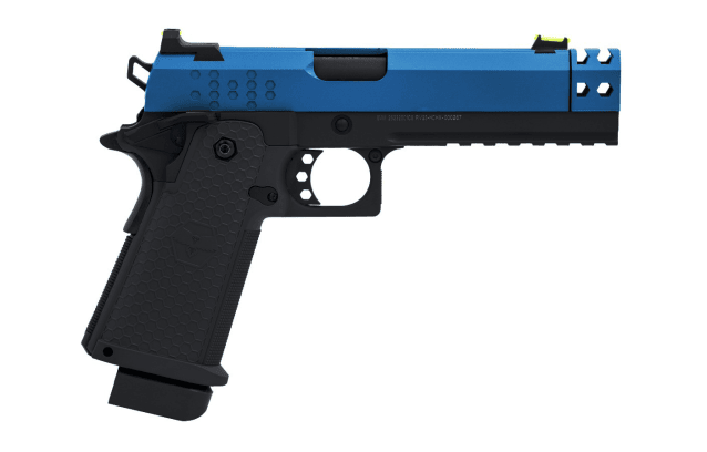 Raven HI-CAPA HEX-C GBB PISTOL (DUAL TONE) (BLUE|BLACK) - Two Tone Airsoft Gun - view 4