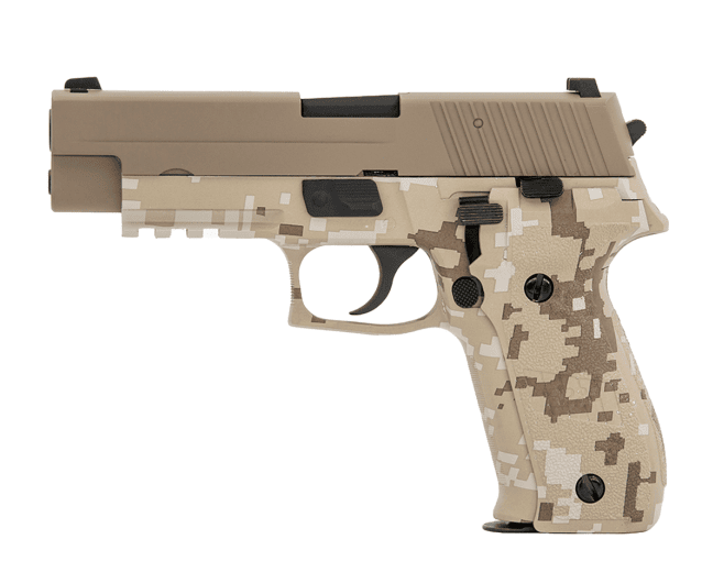 Raven R226-R GBB PISTOL (HYDRO) (TAN|DIGI DESERT) - All Airsoft Gas Pistols - view 3