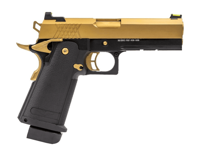 Raven HI-CAPA 4.3 GBB PISTOL (GOLD|BLACK) - Airsoft Hi Capa Pistols - view 3