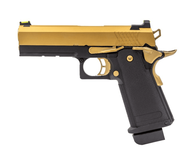 Raven HI-CAPA 4.3 GBB PISTOL (GOLD|BLACK) - Airsoft Hi Capa Pistols - view 4
