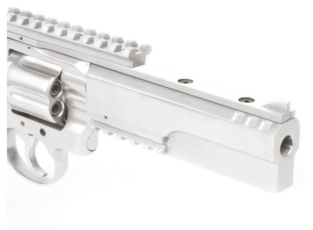 King Arms 357 Evil Gas Revolver (Silver - Full Metal - KA-PG-04-SV-GAS) - All Airsoft Gas Pistols - view 3