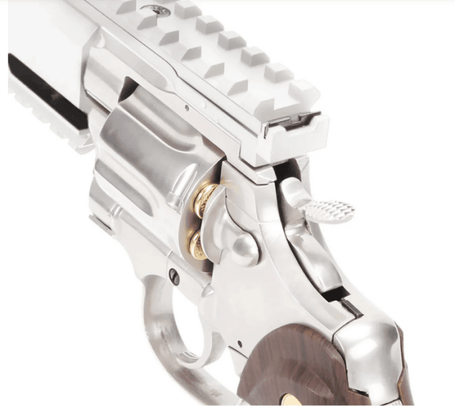 King Arms 357 Evil Gas Revolver (Silver - Full Metal - KA-PG-04-SV-GAS) - All Airsoft Gas Pistols - view 2
