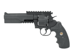 King Arms 357 Evil Co2 Revolver (Black - Full Metal - KA-PG-04-BK-CO2)