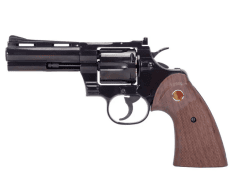 King Arms 357 Evil Gas 4" Revolver (Black - Full Metal - KA-PG-01-M-BK2-GAS-V2)