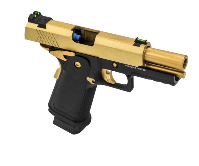 RAVEN - HI-CAPA 3.8 PRO (GOLD-BLACK) - Airsoft Hi Capa Pistols - view 2
