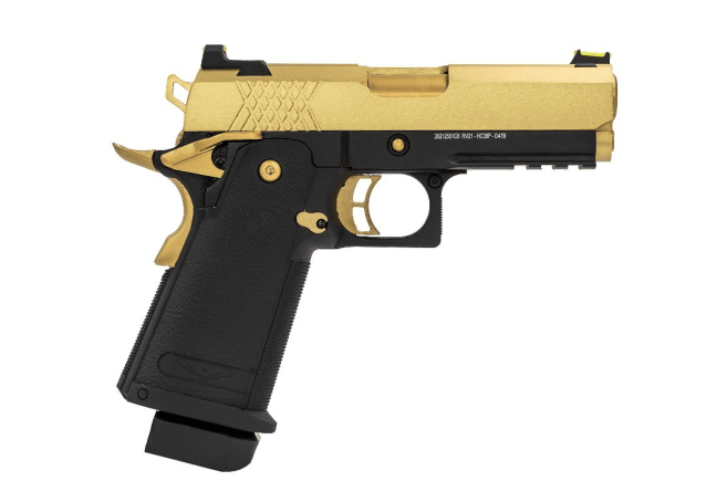 RAVEN - HI-CAPA 3.8 PRO (GOLD-BLACK) - Airsoft Hi Capa Pistols - view 3