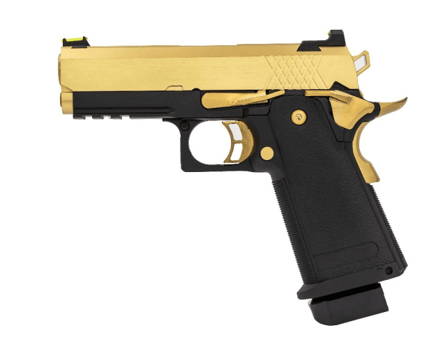 RAVEN - HI-CAPA 3.8 PRO (GOLD-BLACK) - Airsoft Hi Capa Pistols - view 4