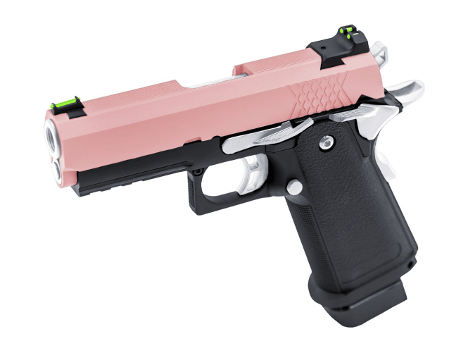 Raven HI-CAPA 3.8 PRO GBB PISTOL (PINK|BLACK) - Two Tone Airsoft Gun