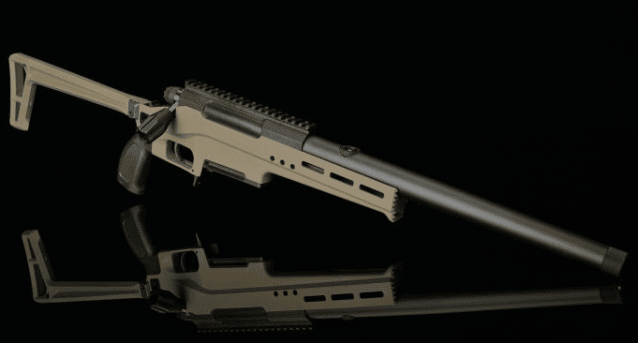 Silverback TAC-41 Lite Sport (FDE) Airsoft Sniper rifle was SBA-BLT-32FDE-S - All Airsoft Snipers - view 6