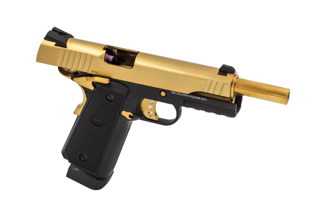 Raven R14-R GBB PISTOL (GOLD|BLACK) - Airsoft Hi Capa Pistols - view 2