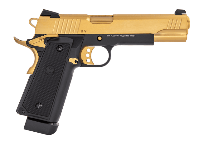 Raven R14 GBB PISTOL (GOLD|BLACK) - Airsoft Hi Capa Pistols - view 4