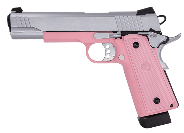 Raven R14 GBB PISTOL (SILVER|PINK) - Airsoft Hi Capa Pistols - view 3