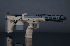 Silverback SRS A2/M2, Covert 16 Inches Barrel FDE stock, Right Handed Sniper rifle