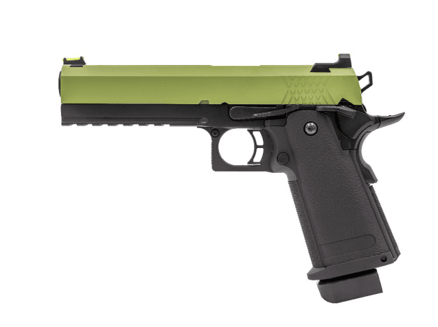 RAVEN - HI-CAPA 5.1 (GREEN-BLACK) - Airsoft Hi Capa Pistols - view 3