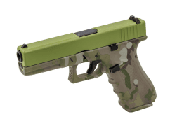 Raven EU7 GBB PISTOL (HYDRO) (GREEN|CAMO)