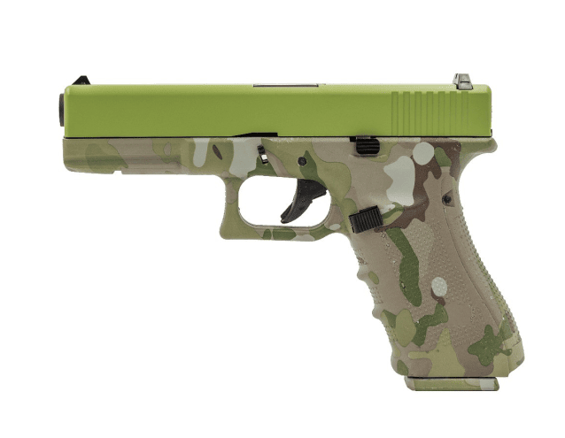 Raven EU7 GBB PISTOL (HYDRO) (GREEN|CAMO) - Airsoft G Series / EU Series - view 2