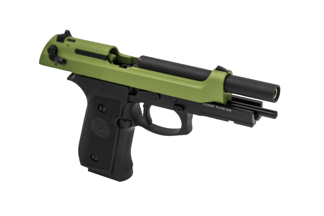 RAVEN - R9 (GREEN-BLACK) - All Airsoft Gas Pistols - view 4