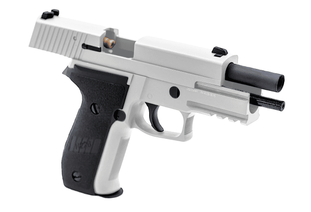 RAVEN R226-R GBB PISTOL (SILVER) - All Airsoft Gas Pistols - view 2
