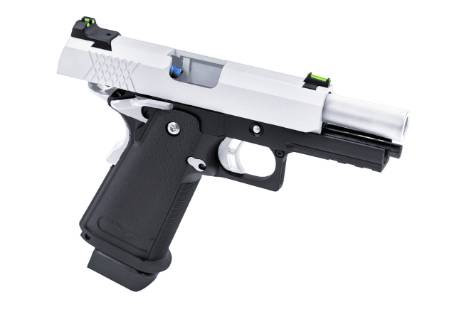 RAVEN - HI-CAPA 3.8 PRO (SILVER-BLACK) - Airsoft Hi Capa Pistols - view 2