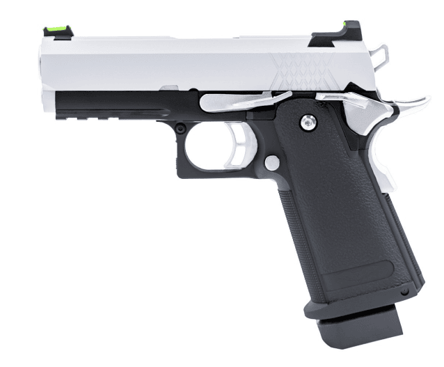 RAVEN - HI-CAPA 3.8 PRO (SILVER-BLACK) - Airsoft Hi Capa Pistols - view 3