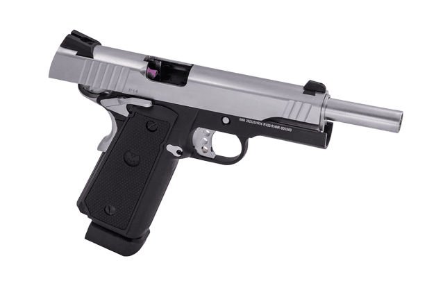 Raven R14 GBB PISTOL (SILVER|BLACK) - Airsoft Hi Capa Pistols - view 2
