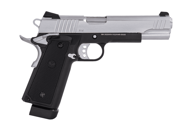 Raven R14 GBB PISTOL (SILVER|BLACK) - Airsoft Hi Capa Pistols - view 4