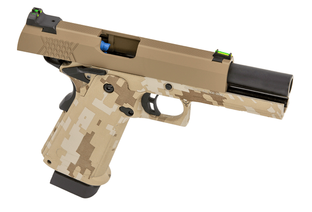 Raven HI-CAPA 4.3 GBB PISTOL (HYDRO) (TAN|DIGI DESERT) - Airsoft Hi Capa Pistols - view 3