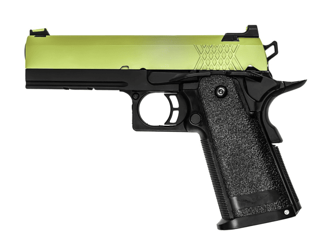 RAVEN - HI-CAPA 4.3 (GREEN-BLACK) - Airsoft Hi Capa Pistols