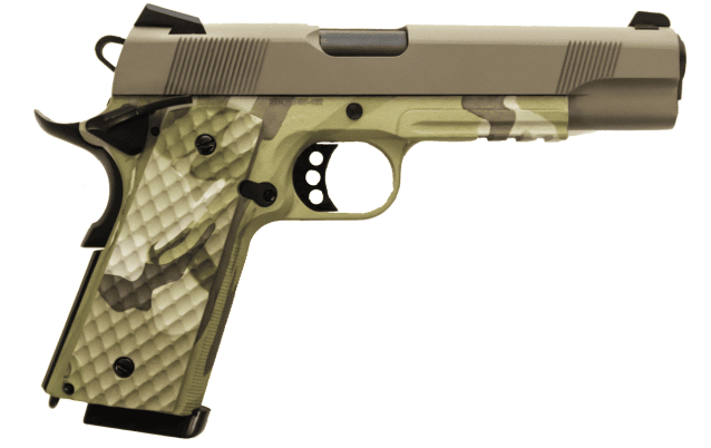 Raven 1911/MEU-R GBB PISTOL (HYDRO) (TAN|CAMO) - Airsoft 1911 Pistols - view 2