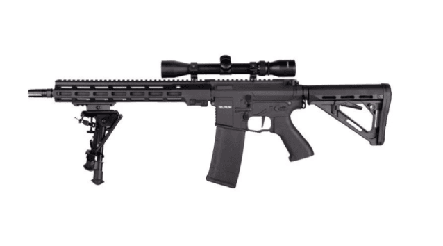 Rossi Sentinel 12" DMR UPSILON includes 3-9x32 Scope and Bipod (Black - 1.5j) - DMR AEG SNIPER RIFLE