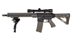 Rossi Sentinel 12" DMR UPSILON includes 3-9x32 Scope and Bipod (Tan - 1j)