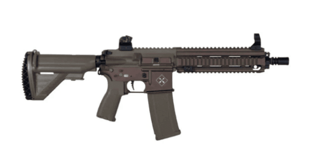 Saigo Defense Shogun AEG MK1 with Gate ASTER II Bluetooth (Tan - Inc. Lipo Battery and Charger) - All AEG Airsoft Rifles - view 2
