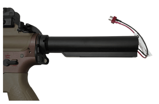 Saigo Defense Shogun AEG MK1 with Gate ASTER II Bluetooth (Tan - Inc. Lipo Battery and Charger) - All AEG Airsoft Rifles - view 3