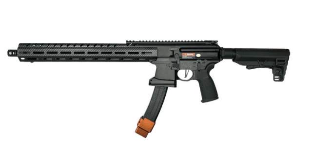 Stratos X MPX-K Gas Blowback Rifle (Faux Carbon Fibre - STR-MX-05 - VFC Compatible) - GBB Airsoft Gas Assault Rifles
