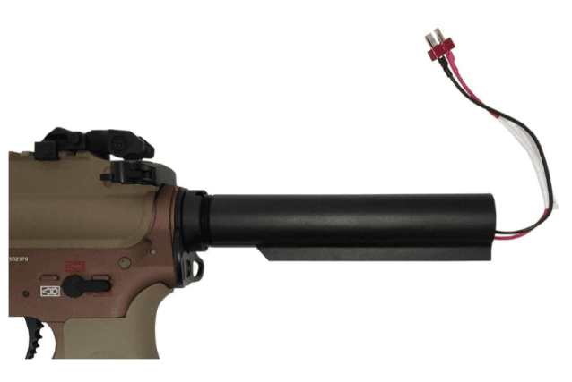 Saigo Defense Shogun AEG MK2 with Gate ASTER II Bluetooth (Tan - Inc. Lipo Battery and Charger) - All AEG Airsoft Rifles - view 3