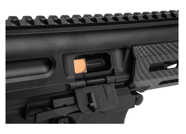Stratos X MPX-K JW3 Style Gas Blowback Rifle (Faux Carbon Fibre - STR-MX-06 - VFC Compatible) - GBB Airsoft Gas Assault Rifles - view 4