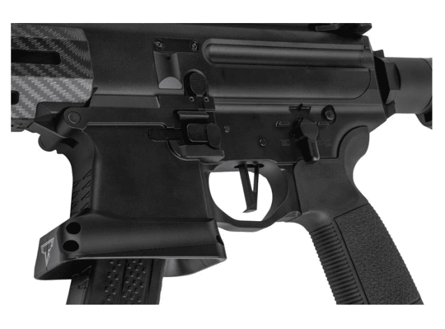 Stratos X MPX-K JW3 Style Gas Blowback Rifle (Faux Carbon Fibre - STR-MX-06 - VFC Compatible) - GBB Airsoft Gas Assault Rifles - view 2