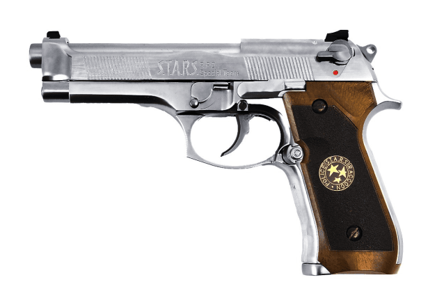 M92 GEN2 BIOHAZARD GBB PISTOL (SILVER) (SILVER BARREL) - All Airsoft Gas Pistols - view 2