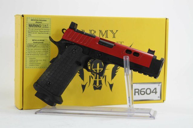 used - army armament R604 - two tone red - Used Airsoft Equipment - view 2