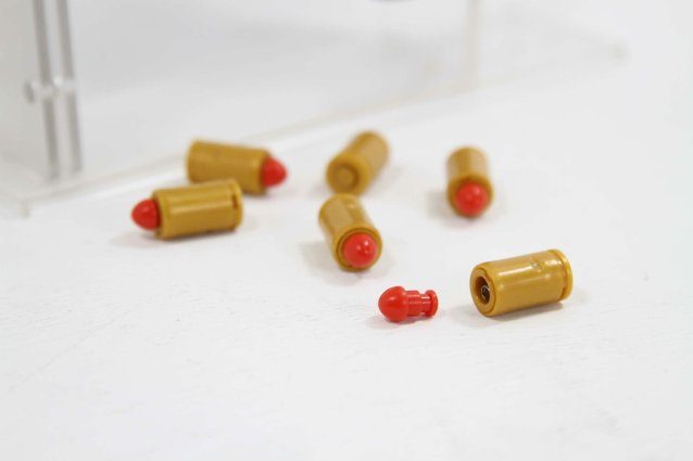 building block glock spring shell ejecting toy - Classic Airsoft Guns - view 4